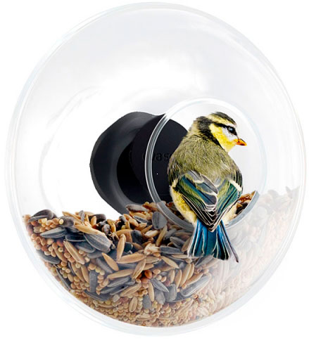Кормушка для птиц стеклянная Ø14 CM 1