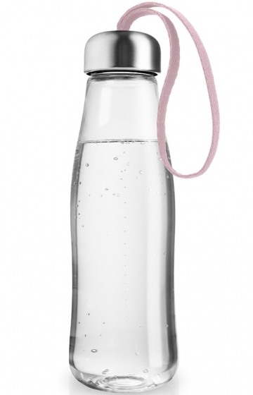Бутылка стеклянная 500 ml розовая 3