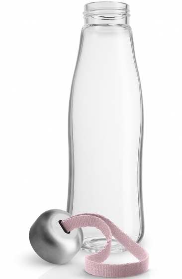 Бутылка стеклянная 500 ml розовая 4