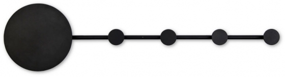 Бра-вешалка Han 101X25 CM черное 1