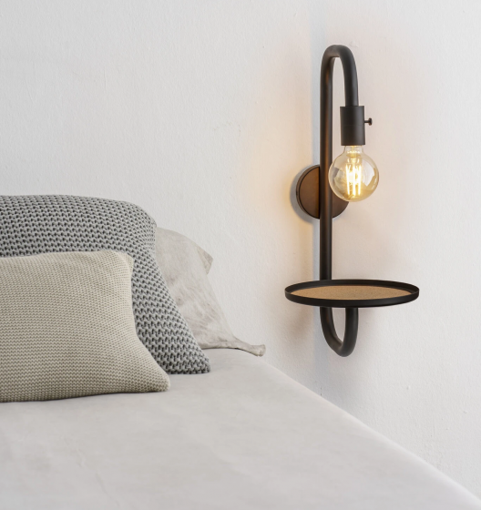 Настенный светильник с полочкой Guest 36X25X61 CM 2