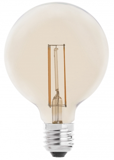 Лампочка E27 LED amber globe bulb 4W 1