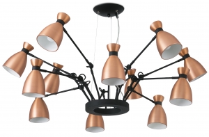 Люстра Retro 100X100X50 CM медная