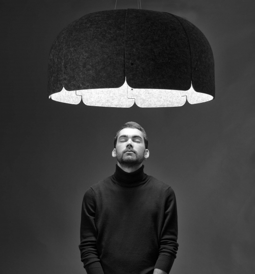 Дизайнерский подвесной светильник Mute LED 80X80X37 CM 2