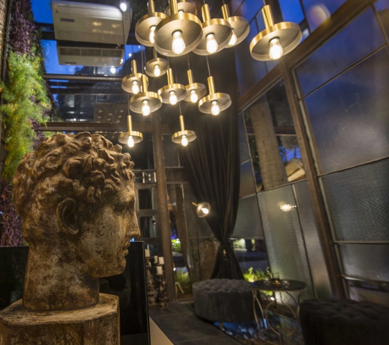 Подвесной светильник Whizz 25X25X26 CM золотой 3