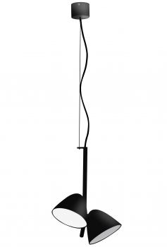 Светильник Flash LED 2L 22X22X30 CM чёрный