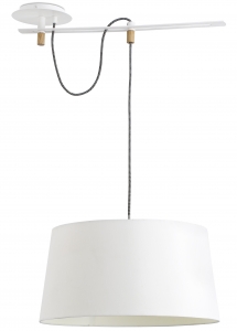 Дизайнерский подвесной светильник Fusta 45X45X28 CM белый