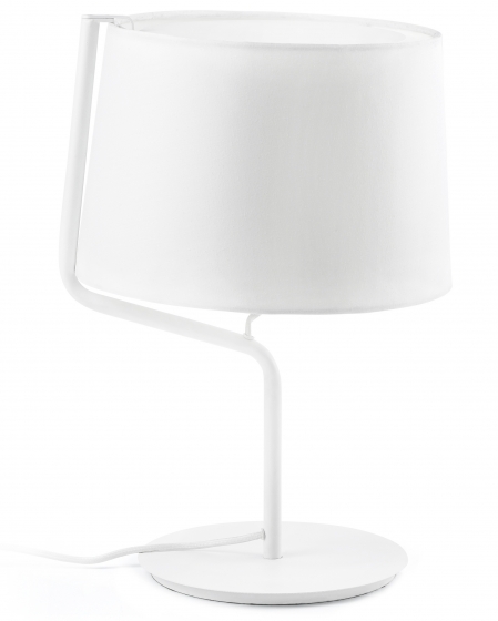 Настольная лампа Berni 31X31X45 CM белая 1