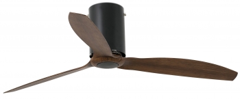 Вентилятор потолочный Mini Tube 128X128X29 CM black/wood