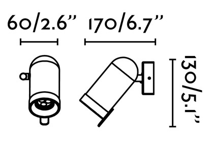 Настенный светильник Orleans 6X17X13 CM чёрный 3