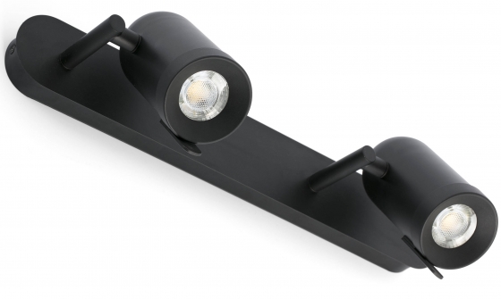 Настенный светильник Orleans 38X17X13 CM чёрный 1