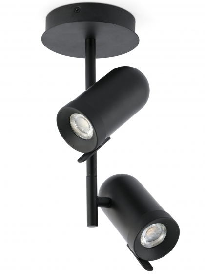 Потолочный светильник Orleans 12X12X31 CM чёрный 1