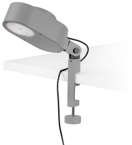Светильник на струбцине Inviting LED 21X7X30 CM серый