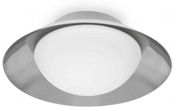 Потолочный светильник Side LED 20X20X9 CM white/nickel