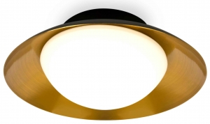 Потолочный светильник Side LED 20X20X9 CM black/copper