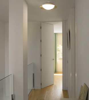 Потолочный светильник Side LED 39X39X11 CM white/nickel
