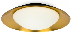 Потолочный светильник Side LED 39X39X11 CM black/copper