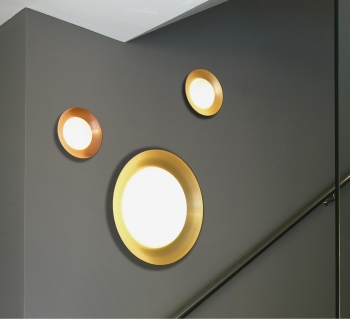 Потолочный светильник Side LED 45X45X12 CM gold