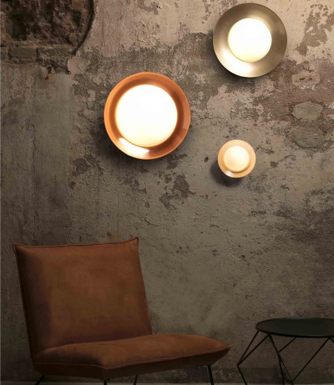 Потолочный светильник Side LED 45X45X12 CM black/copper 3