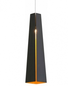 Подвесной светильник Pluma LED 8X8X36 CM чёрный