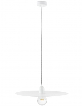 Подвесной светильник Plat 50X50X15 CM белого цвета