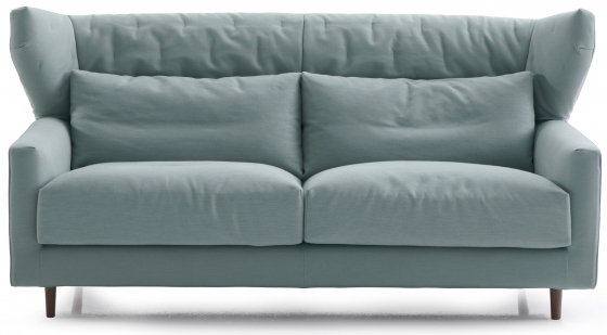 Двухместный диван Folk 170X92X93 CM бирюзовый 1