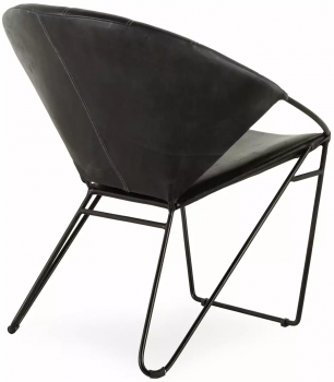 Кожаное кресло Marga 71X76X76 CM