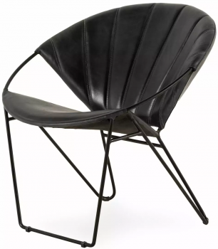 Кожаное кресло Marga 71X76X76 CM