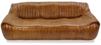 Диван из кожи Stefan 169X82X75 CM