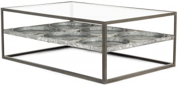 Cтолик в индустриальном стиле Demmi 128X84X46 CM