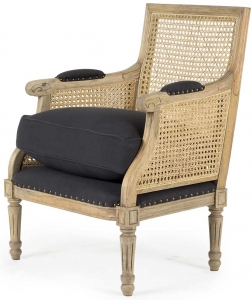Кресло на каркасе из манго Milos 66X62X86 CM