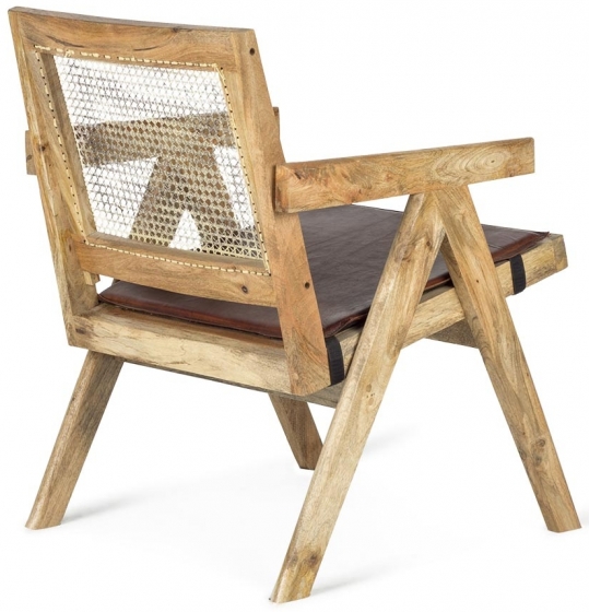 Винтажное кресло из манго Alberta 59X65X80 CM 2