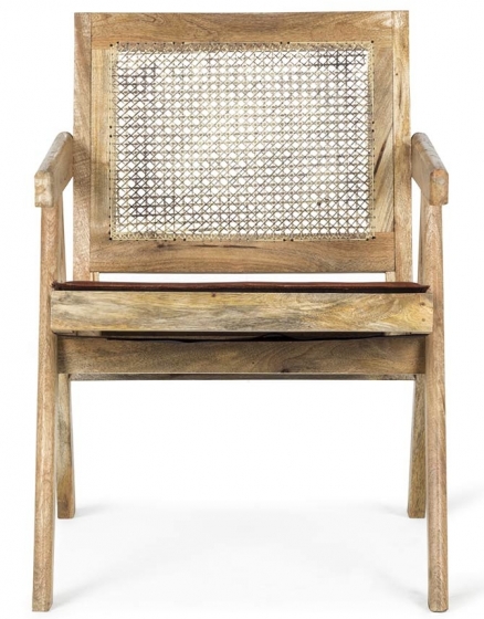 Винтажное кресло из манго Alberta 59X65X80 CM 4