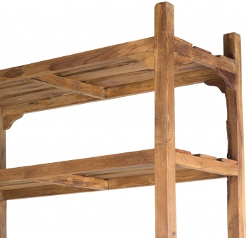 Антикварный деревянный стеллаж Vintage 120X46X245 CM