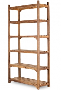 Антикварный деревянный стеллаж Vintage 122X46X230 CM