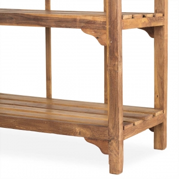 Антикварный деревянный стеллаж Vintage 123X45X230 CM
