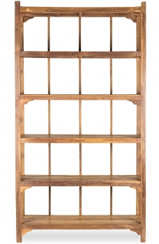 Антикварный деревянный стеллаж Vintage 123X45X230 CM