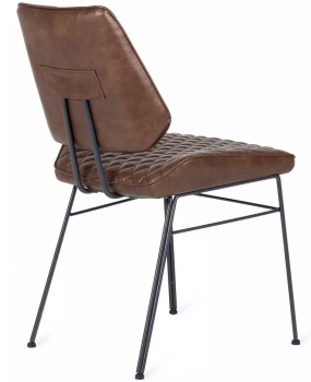 Стул в стиле ретро Brighton 44X60X85 CM коричневый цвет