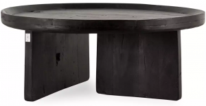 Кофейный столик в стиле ваби-саби Tabita 100X100X45 CM