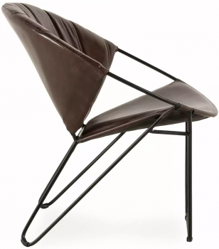 Кожаное кресло Marga 71X76X76 CM