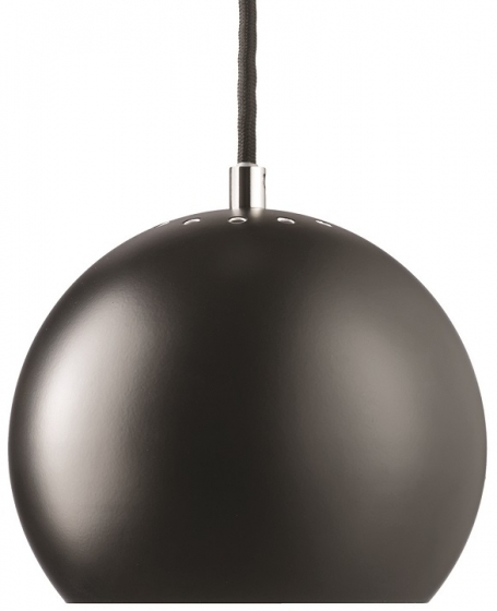 Подвесной светильник Ball 18X18X16 CM чёрного цвета 1