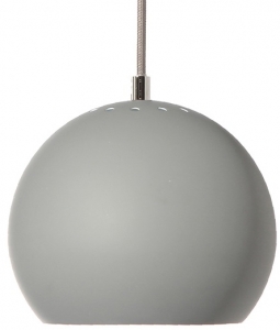 Лампа подвесная Ball 18X18X16 CM светло-серая