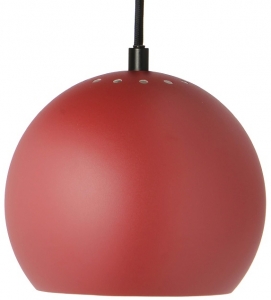Лампа подвесная Ball 18X18X16 CM тёмно-красная