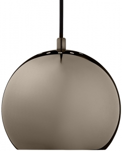 Лампа подвесная Ball 18X18X16 CM тёмный хром