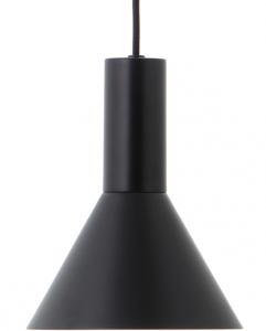 Лампа подвесная Lyss 18X18X23 CM черная матовая