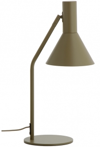 Лампа настольная Lyss 18X25X50 CM оливковая матовая