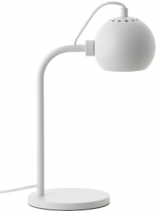 Лампа настольная Ball 16X24X34 CM белая матовая