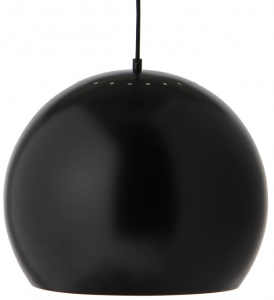 Лампа подвесная Ball 40X40X33 CM чёрная матовая