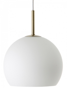 Лампа подвесная Ball 25X25X32 CM белое опаловое стекло
