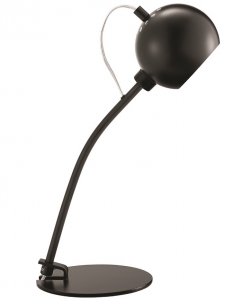 Лампа настольная Ball 31X17X45 CM чёрная матовая